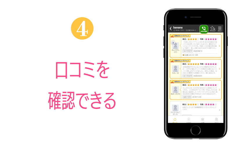 Step4 毎日のイベントが確認できる